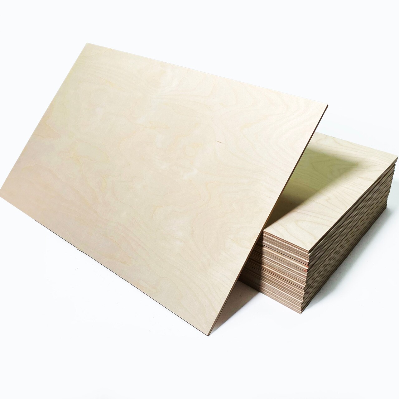 3mm or 6mmGrade B/BB Baltic Birch Plywood Finished or Unfinished | 12x12, 12x19 16x24 | Boxes of 10, 20, 50 and 100 | Laser Engraving, CNC, Scroll Saw